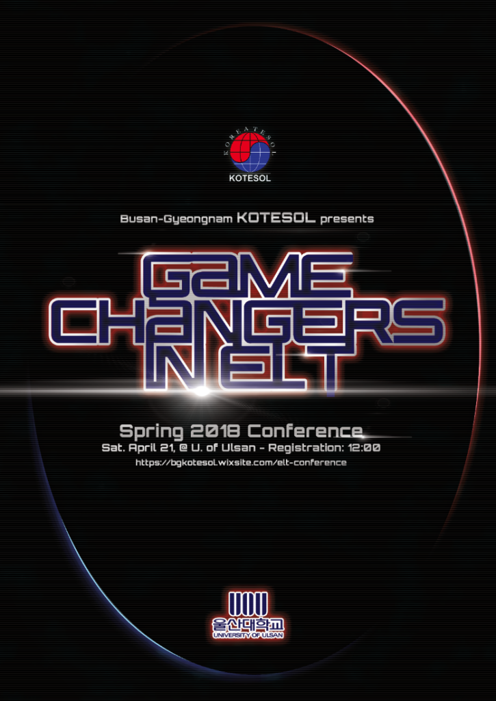 KOTESOL 2018 Busan Regional Conference Poster