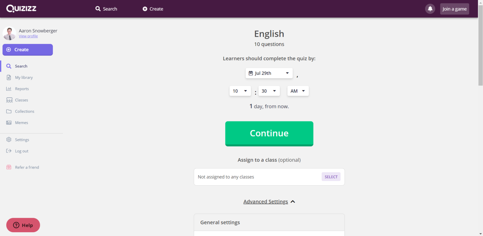 Quizizz for teachers picture