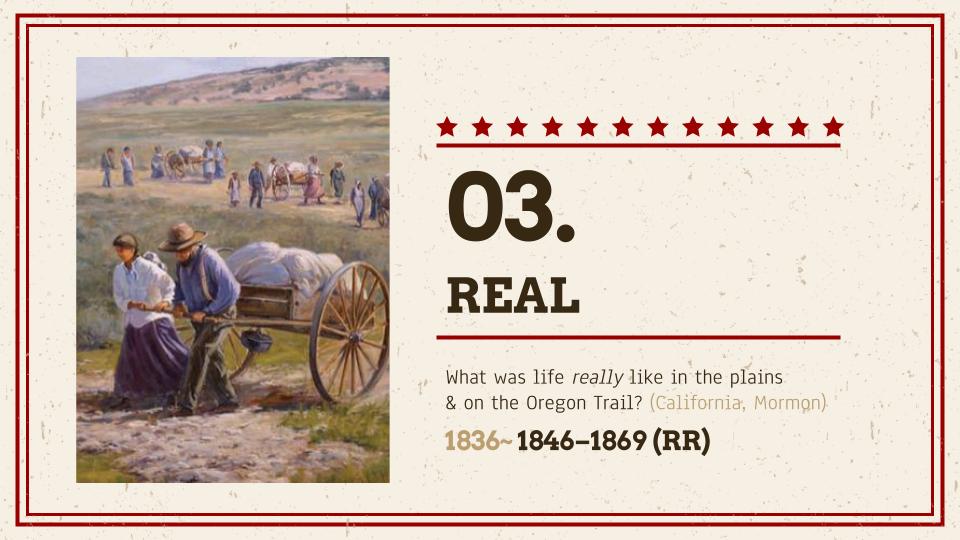 Experience the Oregon Trail