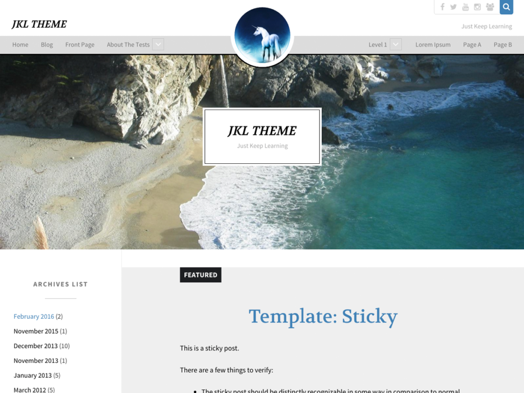 JKL WordPress Theme